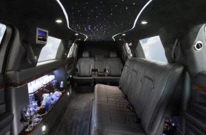 Luxury Lincoln mkt limousine interior, Luxury mkt limousine in Palm Beach Gardens, 