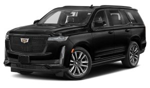 top of luxury black car in palm beach, best hourly limo rental in palm beach
